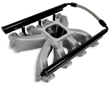 Intake Manifold for Pontiac Firebird (1998-2002) Cathedral Port Black w/Fuel Rail EFI