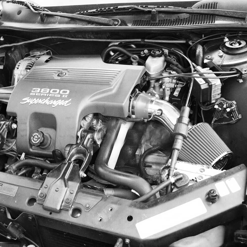 Ram Air Intake Kit for Buick LeSabre (2000-2005) with 3.8L V6 Engine Blue