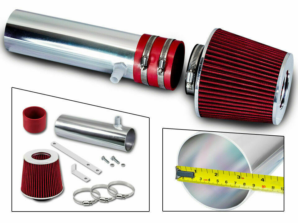 Cold Air Intake for Chevy Caprice (1994-1996) 4.3L/5.7L V8 Engine Red