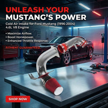 Cold Air Intake for Ford Mustang (1996-2004) 4.6L V8 Engine