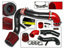 Performance Air Intake for Chevrolet Cobalt (2005-2010) LT LS Sport with 2.2L/2.4L L4 Engines Black Red