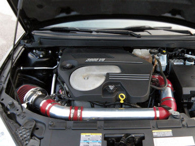 Performance Air Intake For Chevrolet Malibu (2005-2010) with 3.5L V6 Engine Red Default Title