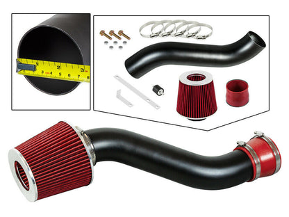 Short Ram Air Intake For Jeep Wrangler 1997-2002 with 2.5L L6 Engine Black