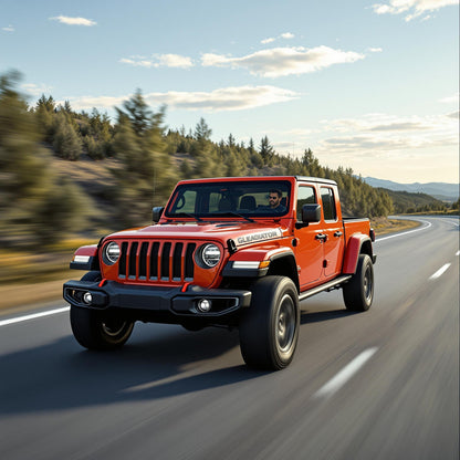 Cold Air Intake W/Heat Shield For Jeep Wrangler JL / Gladiator (2018-2021) V6 3.6L Engine Black