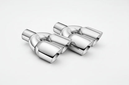 Long Dual Exhaust Pipe Tips for Kia Optima (2011-2020) All Engines