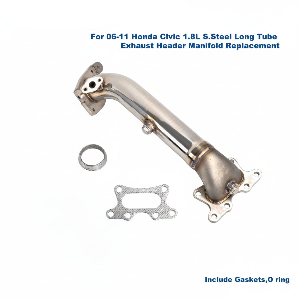 Long Tube Exhaust Header Manifold Honda Civic (2006-2011) 1.8L