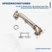 Long Tube Exhaust Header Manifold Honda Civic (2006-2011) 1.8L