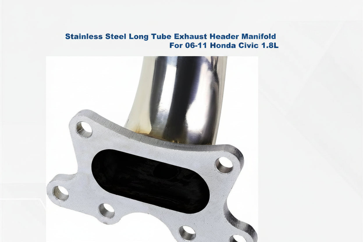 Long Tube Exhaust Header Manifold Honda Civic (2006-2011) 1.8L