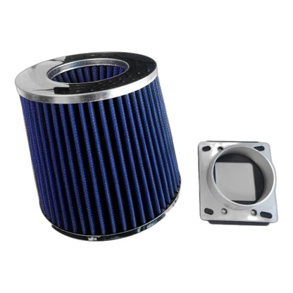 MAF air intake kit with blue filter for Toyota Tacoma 1995-2004 2.4L 2.7L