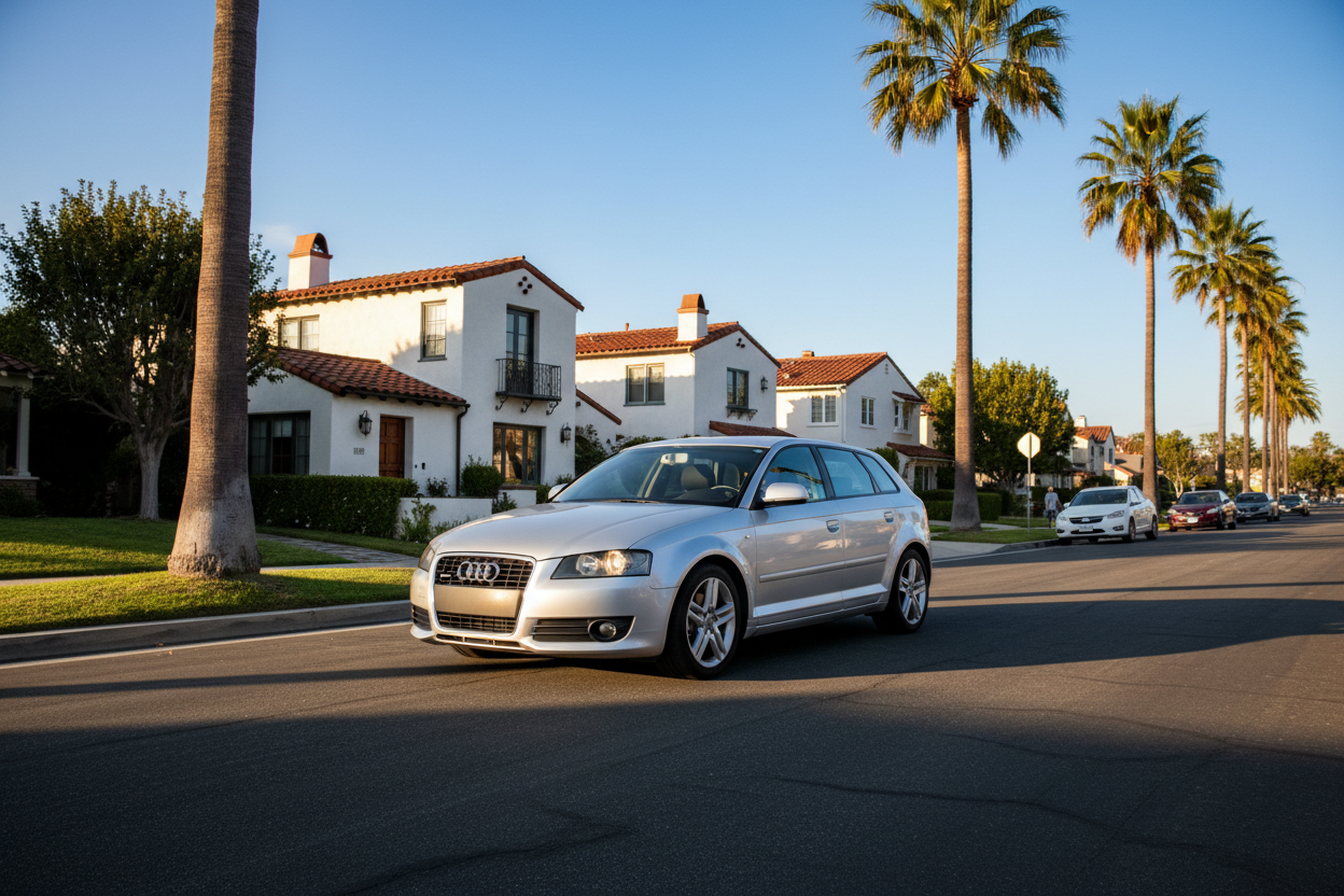 Cold Air Intake for Audi A3 (2004-2008) 2.0L Engine - Red