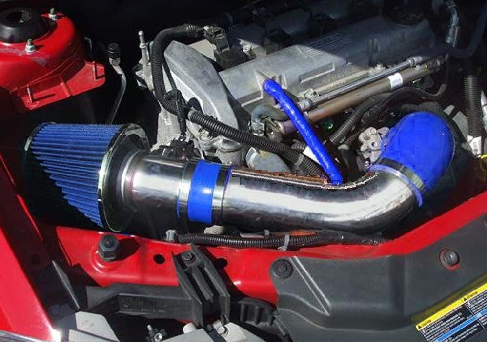 Performance Ram Air Intake for Chevrolet Malibu LS LT LTZ (2008-2012) with a 2.4L Engine Blue