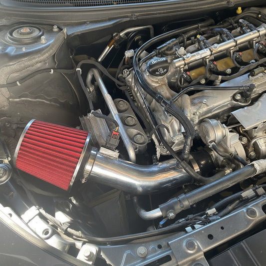 Air Intake Kit For Chevy Malibu L LS LT RS 2016-2021 with 1.5L L4 Engine Turbocharged Red