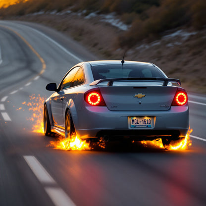 Cold Air Intake Kit +Filter for Chevrolet Cobalt (2005-2010) LT LS with 2.2L / 2.4L 4 Cylinder Engine Chrome