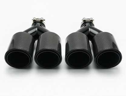 Muffler Tips Carbon for Audi S5 (2008-2016) 3.0L Engine