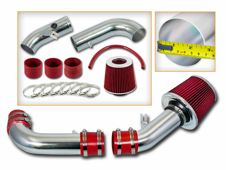 Short Ram Air Intake for Mazda Miata MX5 (1999-2005) with 1.8L Engine Red