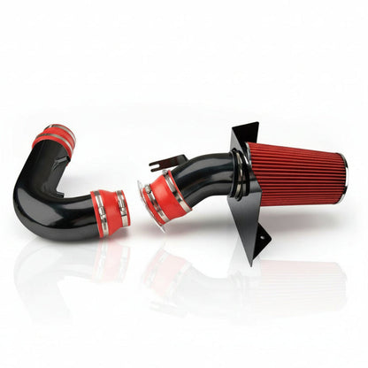 Black Polish Cold Air Intake for Ford F250 (1997-1999) 5.4L V8 Engines