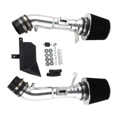 Cold Air Intake for Nissan 370Z (2009-2020) 3.7L V6 Engine Chrome Black Default Title