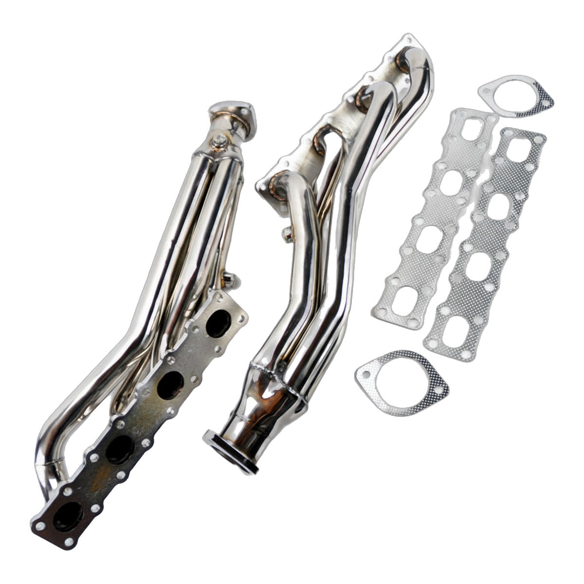 Stainless manifold headers for 2004-2015 Nissan Titan, Armada and Infiniti QX56 5.6L