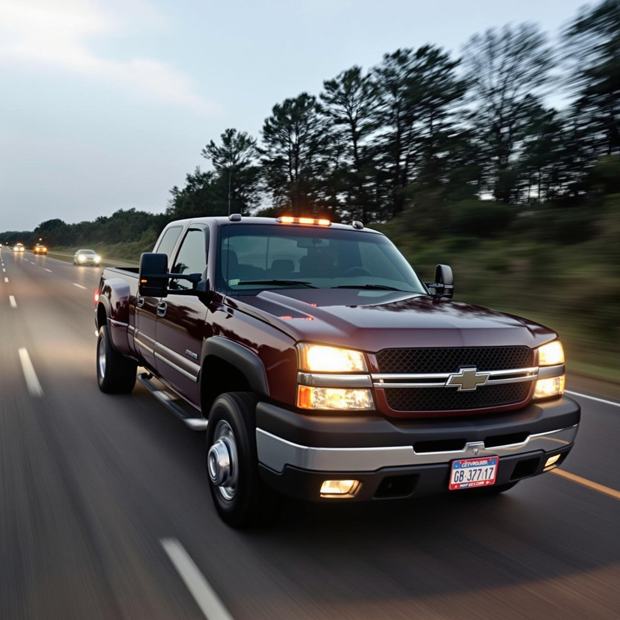 Cold Air Intake for GMC Sierra Chevy Silverado 2500HD 3500 (2004-2005) 6.6L V8 Diesel Engine