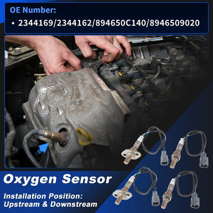 O2 Oxygen Sensor Upstream Downstream for Toyota Tundra (2003-2004) 4.7L