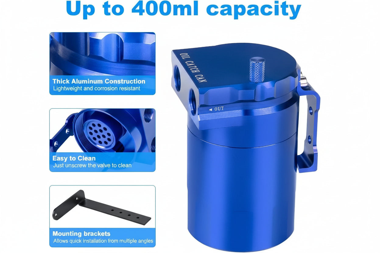 Oil Catch Can Separator for Ford F150 & Raptor (2011-2021) 2.7L 3.5L 5.0L Ecoboost