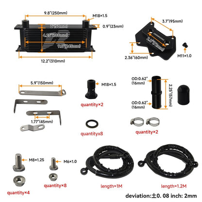 Oil Cooler Kit for Audi A3, S3, TT (2004-2012) 2.0L