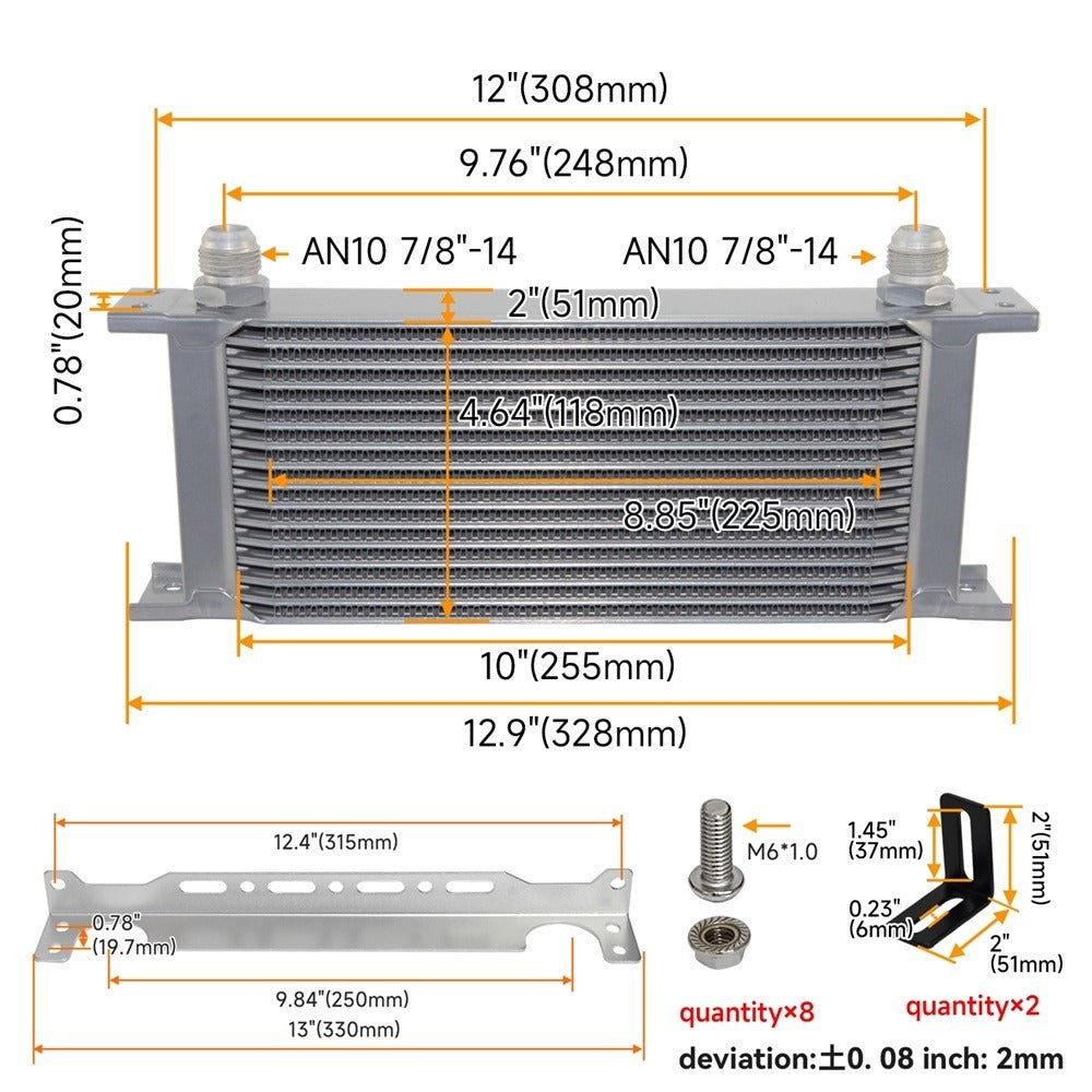 Oil Cooler Kit for Chevrolet Corvette (1997-2019) 5.7L, 6.0L, 6.2L