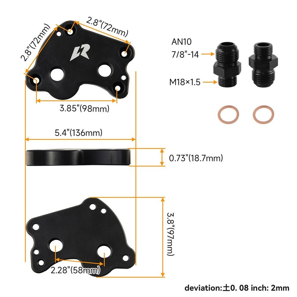Oil Cooler Kit for Mini Cooper S R53 (2002-2006) 1.6L