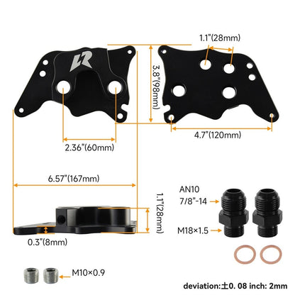 Oil Cooler Kit for Mini Cooper S R56 (2006-2012) 1.6L