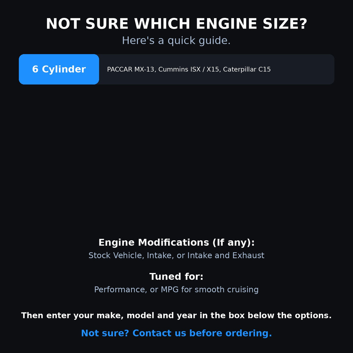 Choosing your engine size and options for a Peterbilt