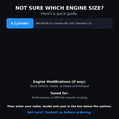 Choosing your engine size and options for a Peterbilt