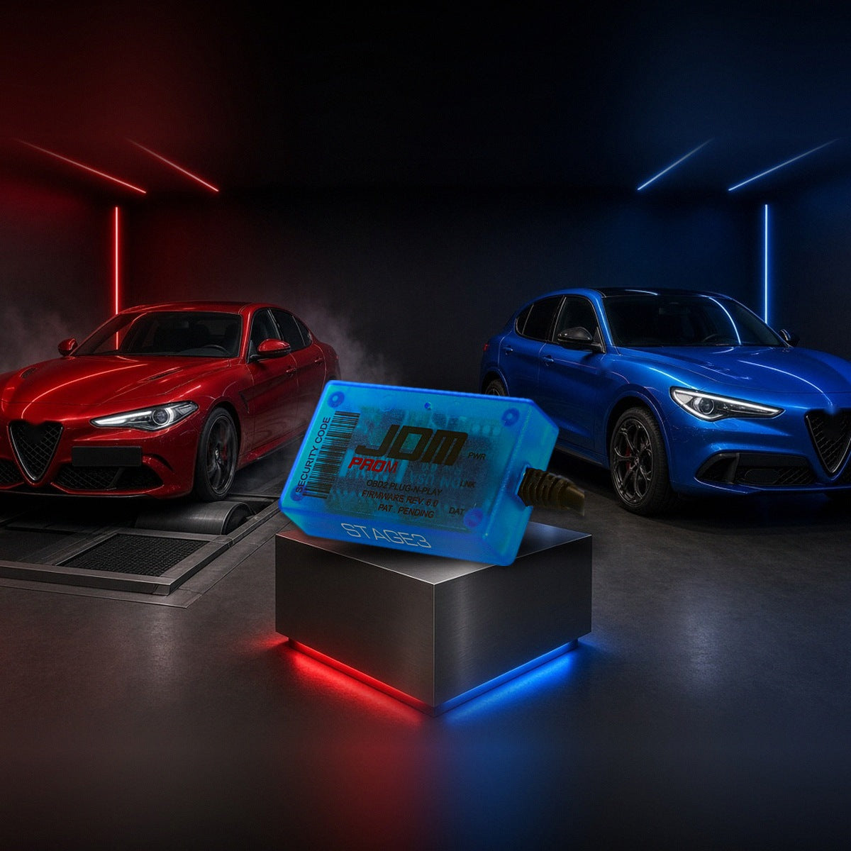 Stage 3 performance chip with Alfa Romeo Giulia and Stelvio