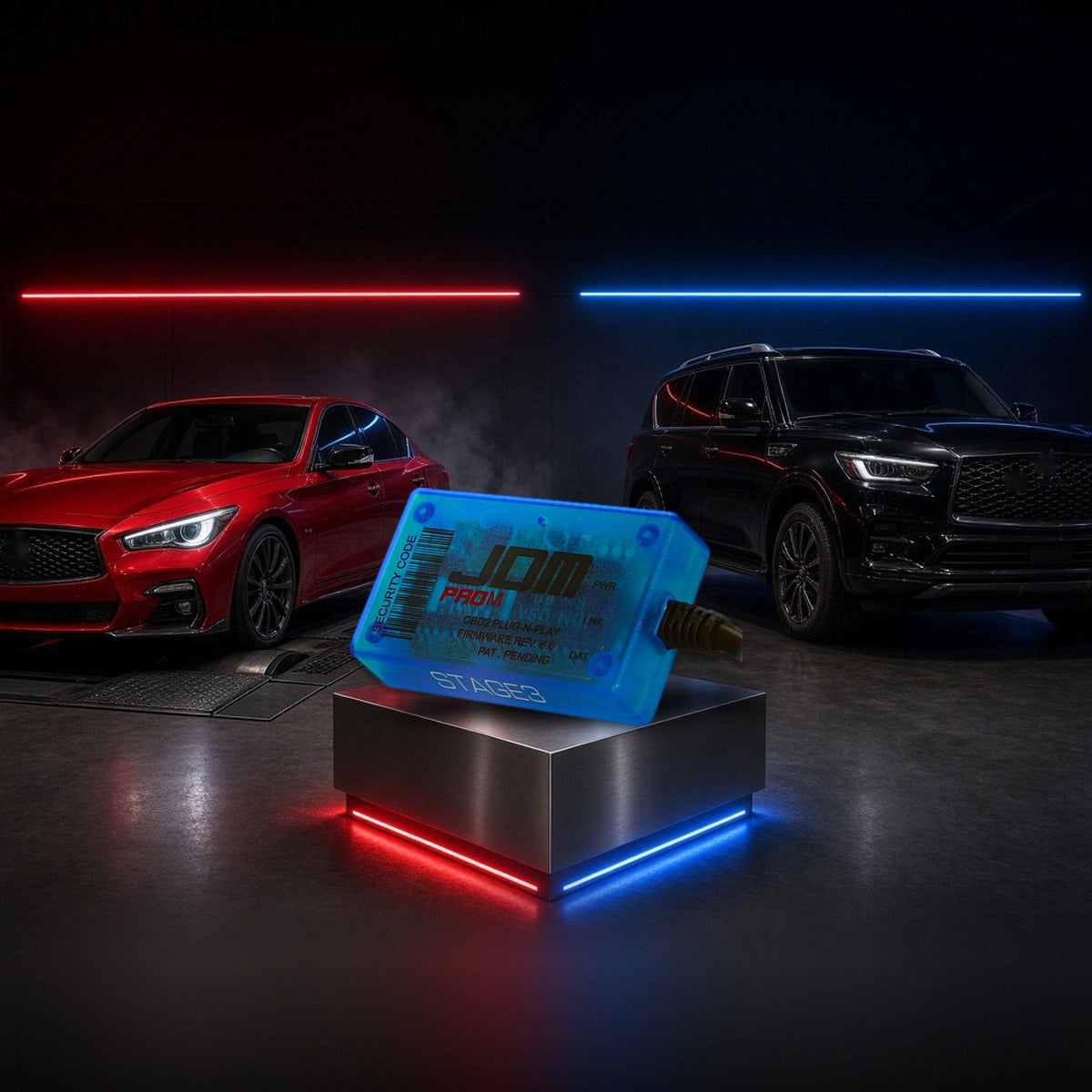 Stage 3 performance chip with Infiniti Q50 and QX80