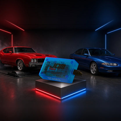 Stage 3 performance chip with Oldsmobile 442 and Aurora