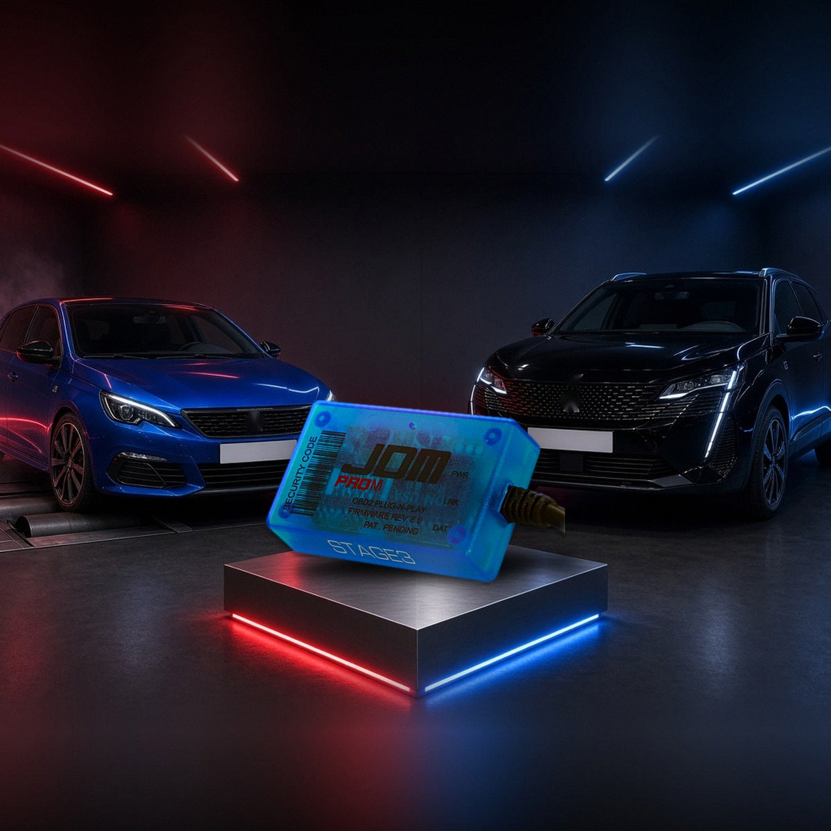 Stage 3 performance chip with Peugeot 308 and 3008