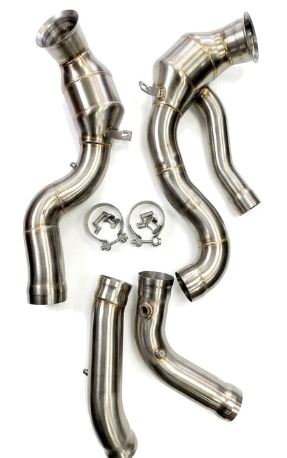 Performance Catted Downpipes for Mercedes Benz E-Class E63 E63S W213 (2017-2021) 4.0L