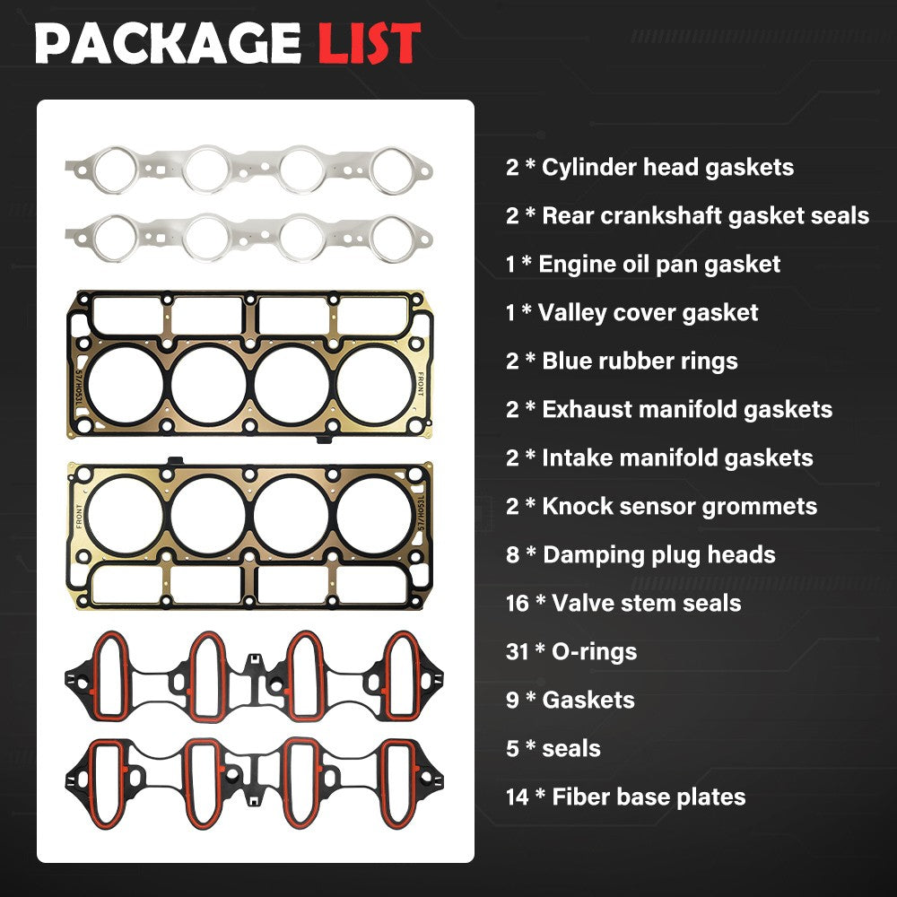 Performance Head Gasket Kit for GMC Yukon (2002-2011) 4.8L 5.3L