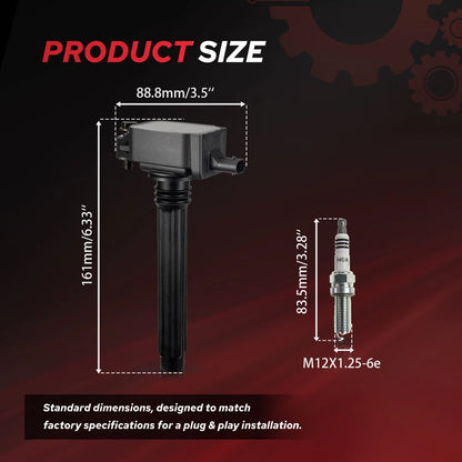 Performance Ignition Coils for Ram Jeep Chrysler Dodge (2011+) 3.6L