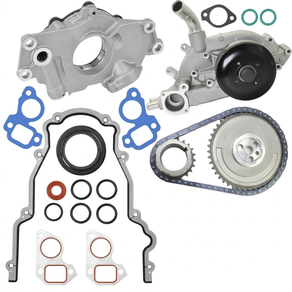 Performance Oil Pump Timing Chain & Water Pump Kit for Chevrolet Suburban 1500 (2000-2003) 5.3L