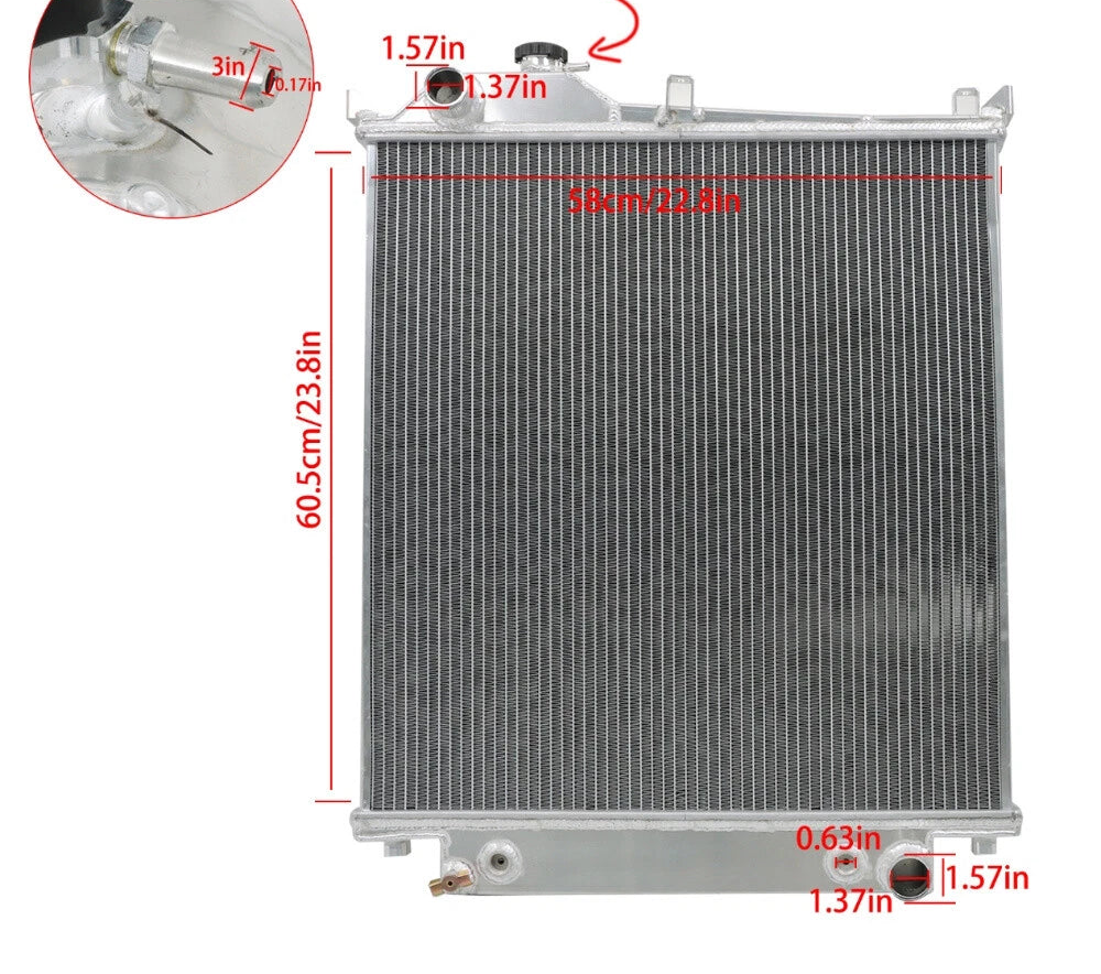 Performance Radiator for Ford Explorer (2006-2010) 4.0L 4.6L