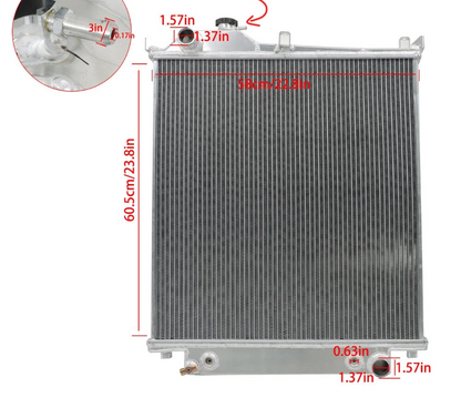 Performance Radiator for Ford Explorer (2006-2010) 4.0L 4.6L