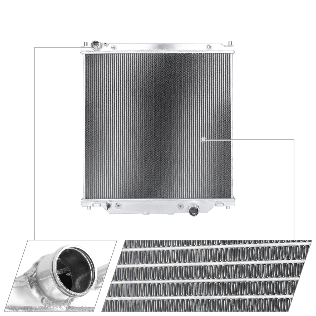 Performance Radiator for Ford F250 F350 F450 Excursion (2003-2007) 6.0L