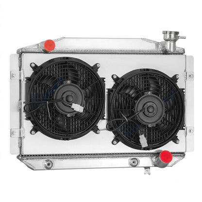 Performance Radiator with Shroud for Chevrolet Corvette (1955-1960) 3.8L 4.3L 4.6L