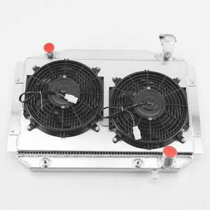 Performance Radiator with Shroud for Chevrolet Corvette (1955-1960) 3.8L 4.3L 4.6L