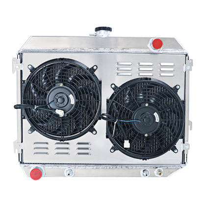 Performance Radiator with Shroud for Dodge Challenger (1970-1974) 3.2L 3.7L 5.2L 5.6L 5.9L 6.3L