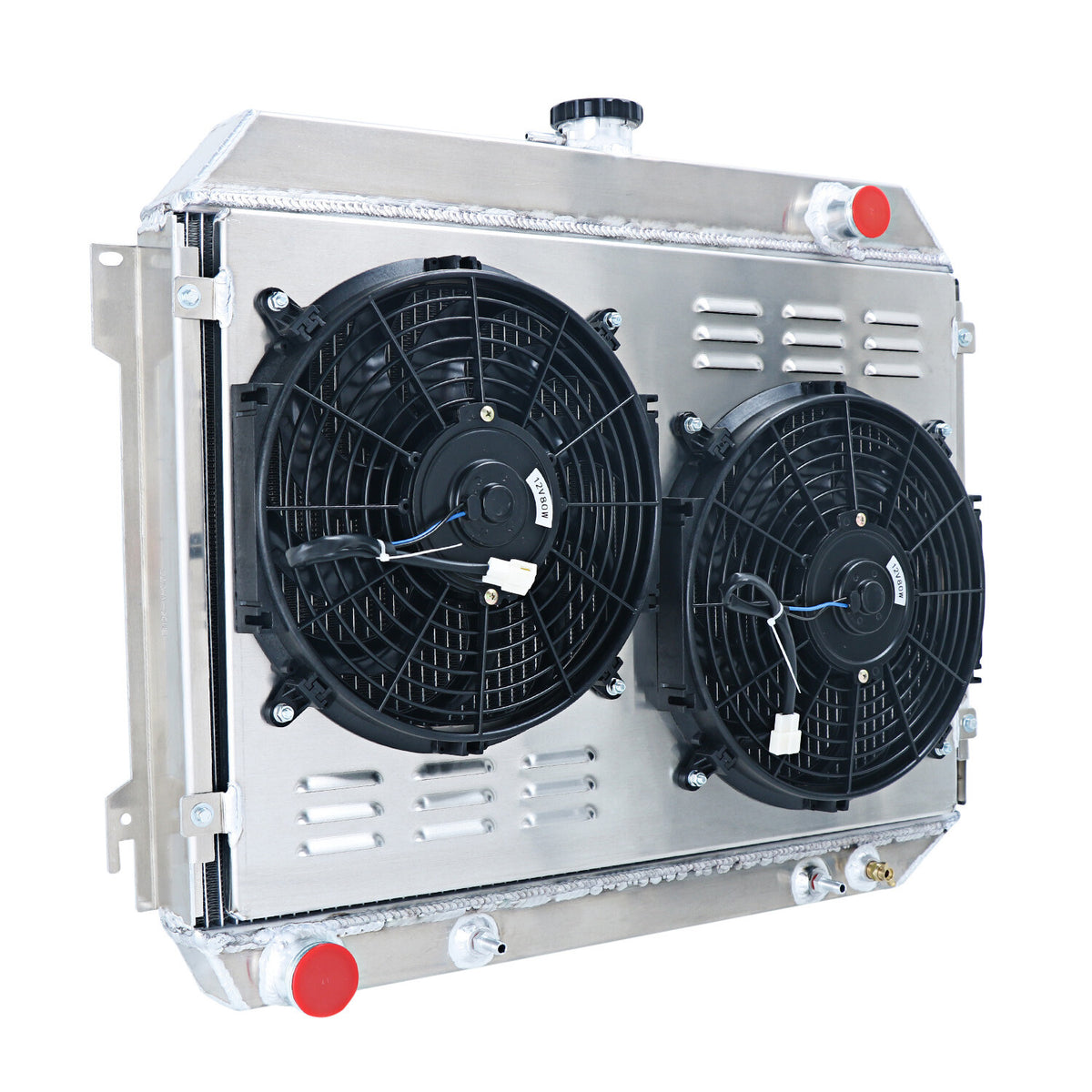 Performance Radiator with Shroud for Dodge Challenger (1970-1974) 3.2L 3.7L 5.2L 5.6L 5.9L 6.3L