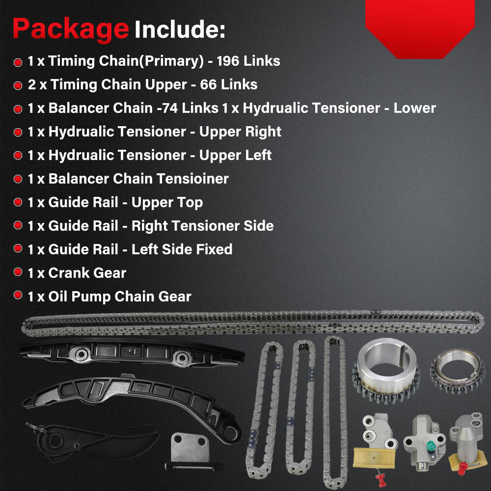 Performance Timing Chain Kit for Nissan Pathfinder (2017-2024) 3.5L