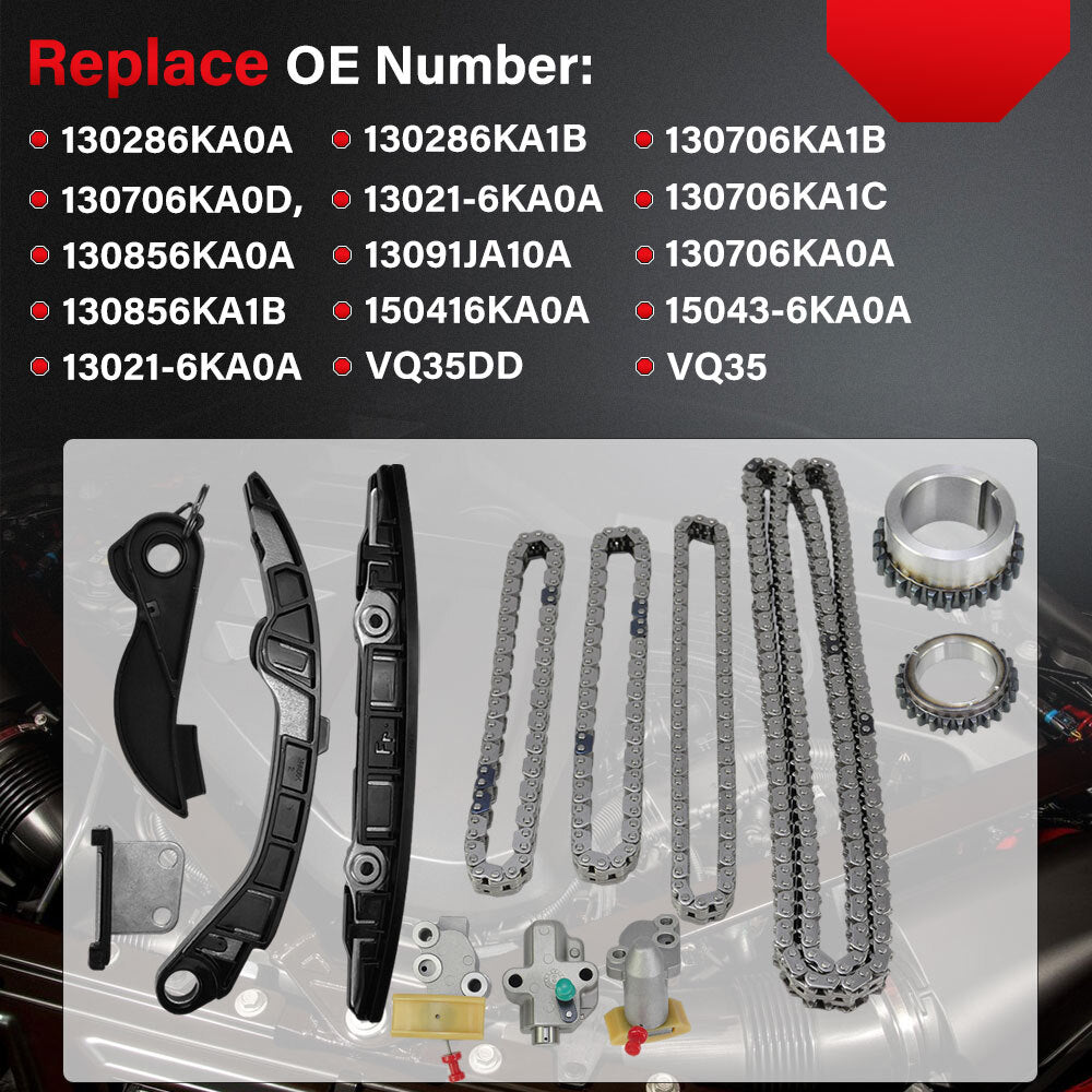 Performance Timing Chain Kit for Nissan Pathfinder (2017-2024) 3.5L
