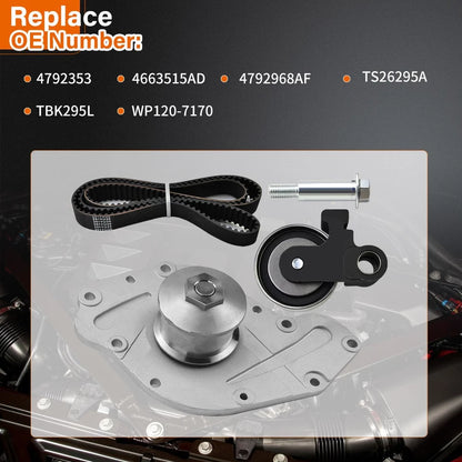 Performance Water Pump & Timing Belt Kit for Chrysler 300 (2005-2010) 3.5L