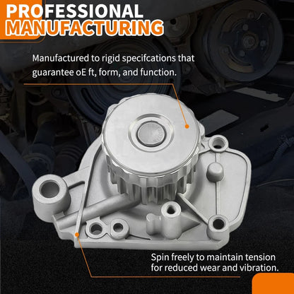 Performance Water Pump & Timing Belt Kit for Honda Civic (2001-2005) 1.7L